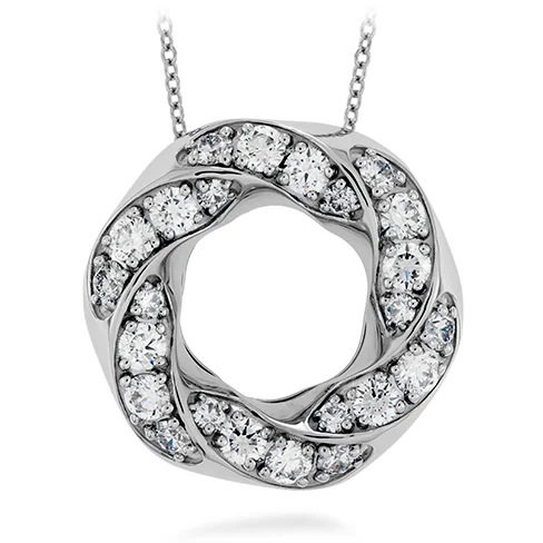 Big Savings, Big Smiles Boho Necklace Hearts On Fire Atlantico Circle Pave Pendant Necklace Big Savings, Big Smiles Boho Necklace Hearts On Fire Atlantico Circle Pave Pendant Necklace