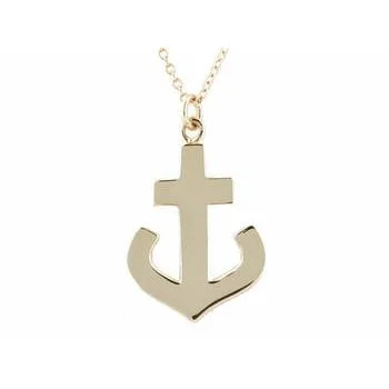 Limited Time, Unlimited Deals Personalized Bracelet Large Gold Anchor Necklace
