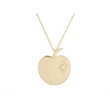 Big Savings, Big Smiles Sapphire Earrings Large Gold Apple Necklace