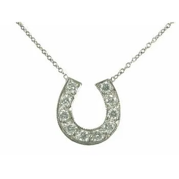 Clearance Sale, Steal Great Bargains Layered Necklace Medium Diamond Horseshoe Necklace (as seen on "Sex and the City") Clearance Sale, Steal Great Bargains Layered Necklace Medium Diamond Horseshoe Necklace (as seen on "Sex and the City")
