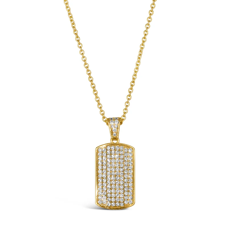 Huge Discounts, Unbeatable Offers Stylish Earrings Olivia 44 Dog Tag Necklace