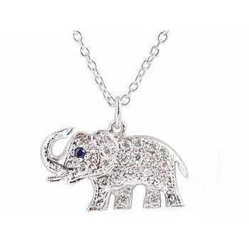 Clearance Sale, Steal Great Bargains Cuff Bracelet Pave Diamond Elephant Necklace