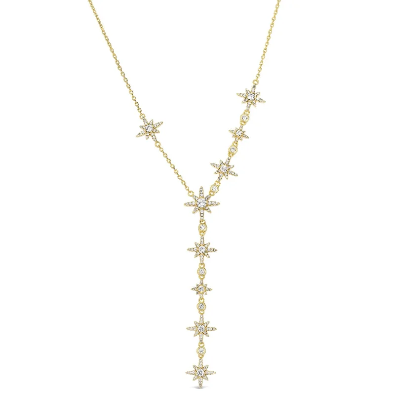 Limited Time, Unlimited Deals Gold Chain Starry Night Lariat