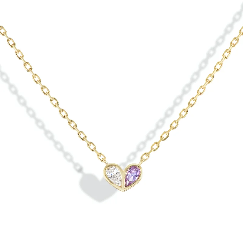 Limited - Edition Collections Now on Sale Classic Diamond Ring Sweetheart Necklace Diamond & Purple Sapphire Limited - Edition Collections Now on Sale Classic Diamond Ring Sweetheart Necklace Diamond & Purple Sapphire