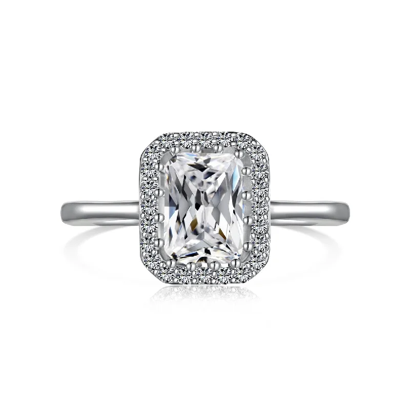 Unbeatable Savings Await Minimalist Bracelet Halo Radiant Luxor Diamond Ring