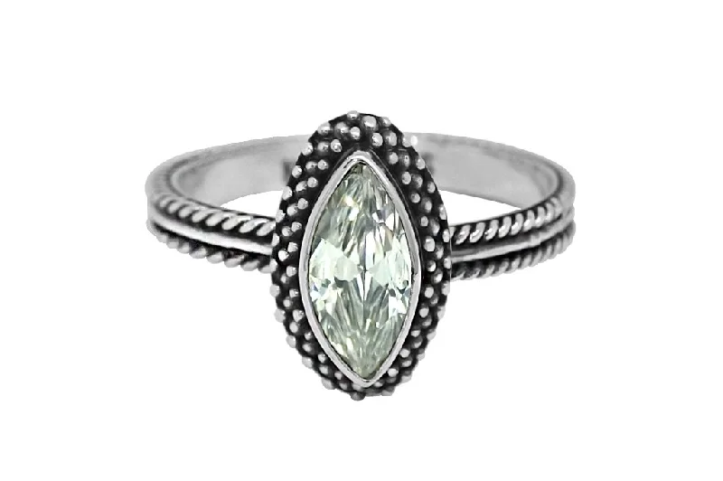 Shop Now, Save Big Bucks Stylish Bracelet Silver Diamond Eye Cubic Zirconia Ring