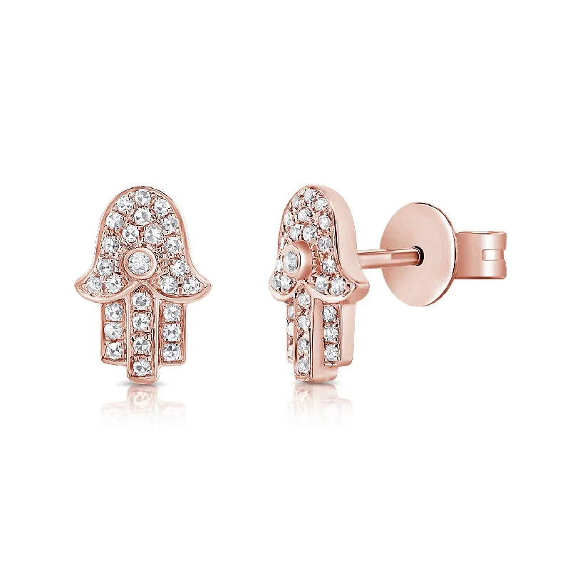 Shop Comfortably at Home Gold Cuff Bracelet 14K Rose Gold Diamond Hand of God Stud Earrings Shop Comfortably at Home Gold Cuff Bracelet 14K Rose Gold Diamond Hand of God Stud Earrings