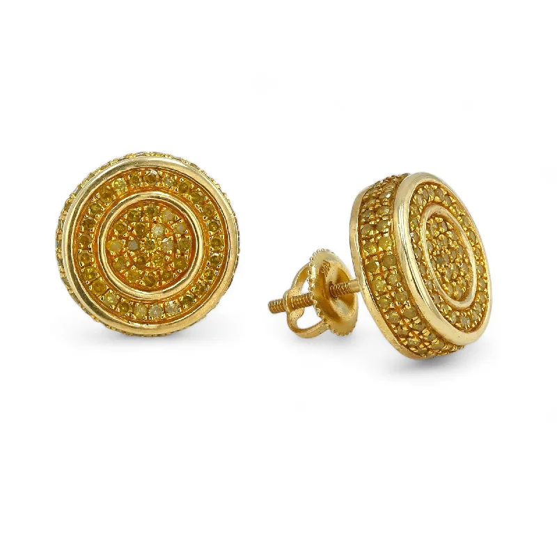 Huge Discounts, Unbeatable Offers Personalized Locket 10K Yellow Gold and Yellow Diamond Flat Button Studs-YD0874Y Huge Discounts, Unbeatable Offers Personalized Locket 10K Yellow Gold and Yellow Diamond Flat Button Studs-YD0874Y