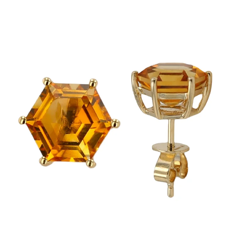 Flash Sale Classic Pendant 14K Yellow gold original EFFY natural citrine studs-10442 Flash Sale Classic Pendant 14K Yellow gold original EFFY natural citrine studs-10442