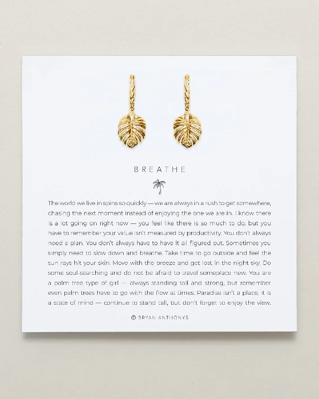 Flash Sale Luxury Earrings Breathe Huggies
