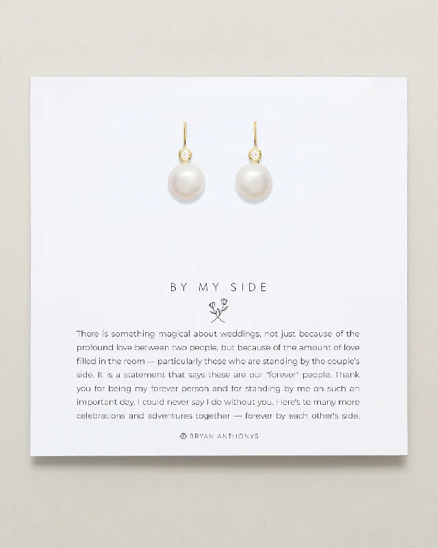 New Arrivals Cluster Earrings By My Side Pearl Drop Earrings