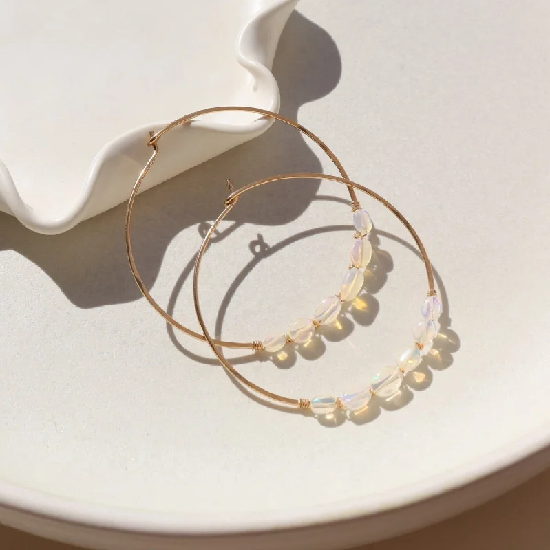 New Arrivals Stylish Pendant Calida Hoops