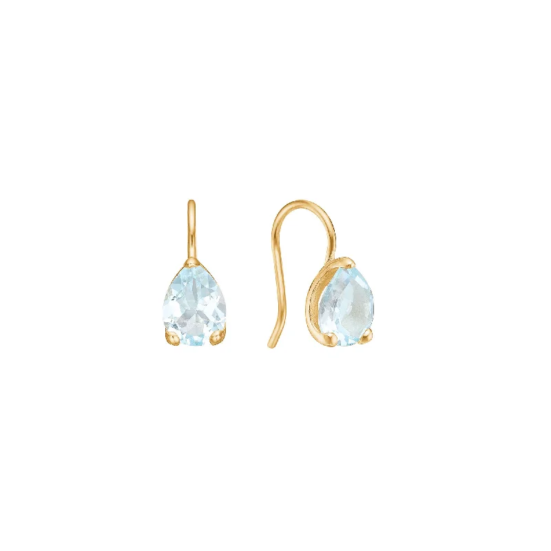 Massive Clearance Sale Reef 18K Gold Plated Earrings w. Topaz