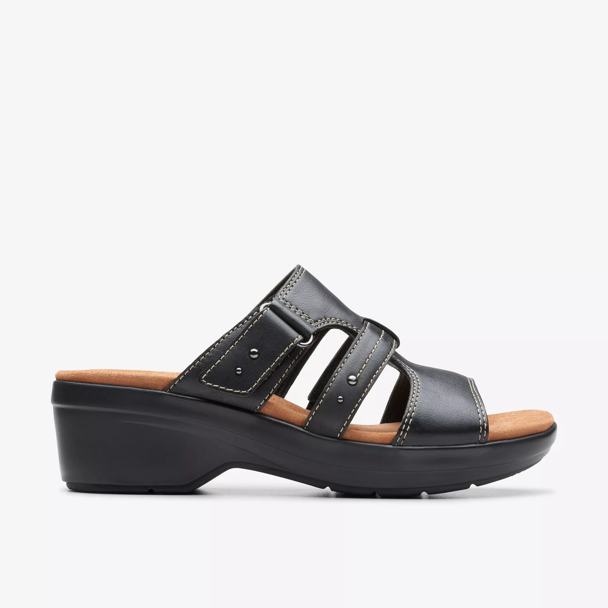 Sporty Running Shoes Clarks Tuleah Jane Black 78129