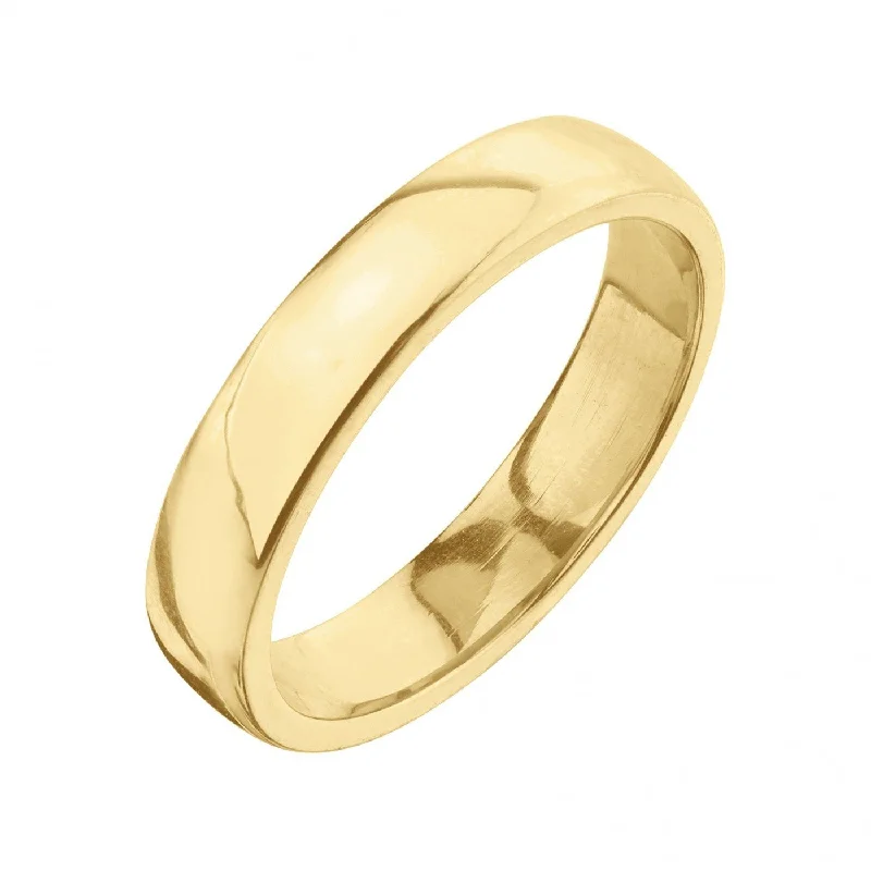 Shop Comfortably at Home Gold Chain CLASSIC MEN'S WEDDING BAND