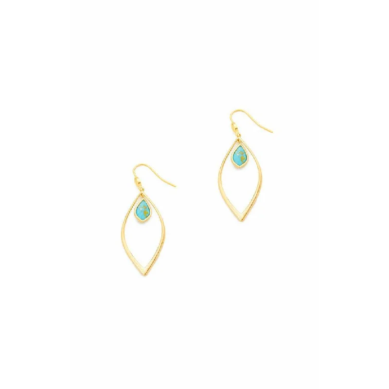 Flash Sale, Grab the Deals Fast Yellow Gold Ring TAI Open Turquoise Teardrop Gold Hoop Flash Sale, Grab the Deals Fast Yellow Gold Ring TAI Open Turquoise Teardrop Gold Hoop