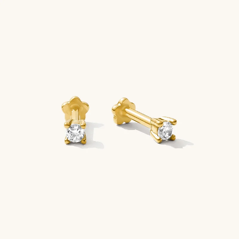 Flash Sale, Grab the Deals Fast Bold Fashion Jewelry Dainty CZ Flat Back Stud Earring Flash Sale, Grab the Deals Fast Bold Fashion Jewelry Dainty CZ Flat Back Stud Earring
