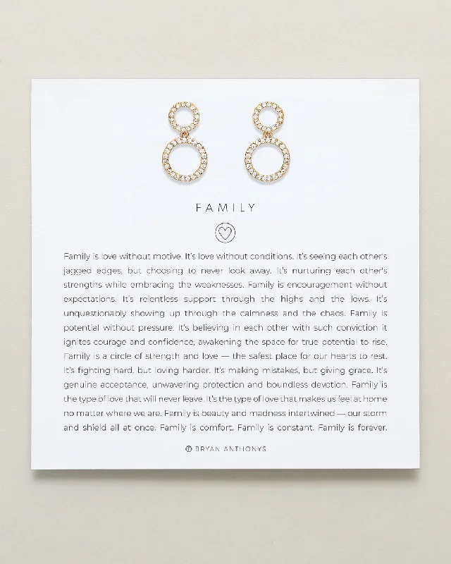 Clearance Sale, Steal Great Bargains Boho Earrings Family Drop Earrings