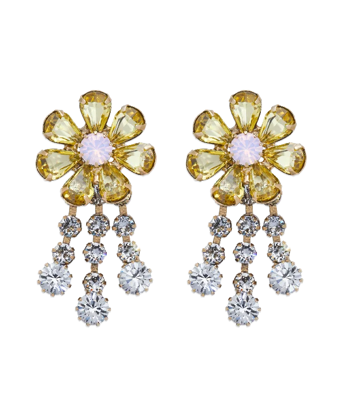 Don't Miss Your Chance Birthstone Pendant Frances Earrings in Light Topaz