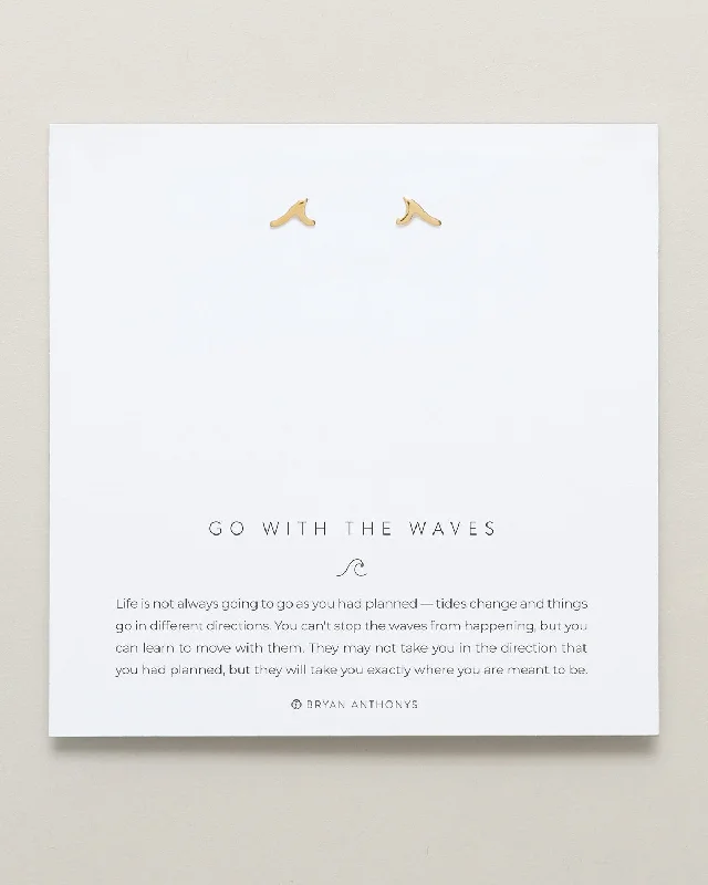 Limited - Edition Collections Now on Sale Charm Bracelet Go With The Waves Earrings