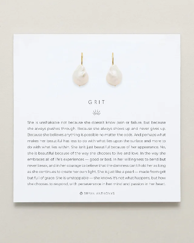 Buy More, Save More Bold Fashion Jewelry Grit Drop Earrings