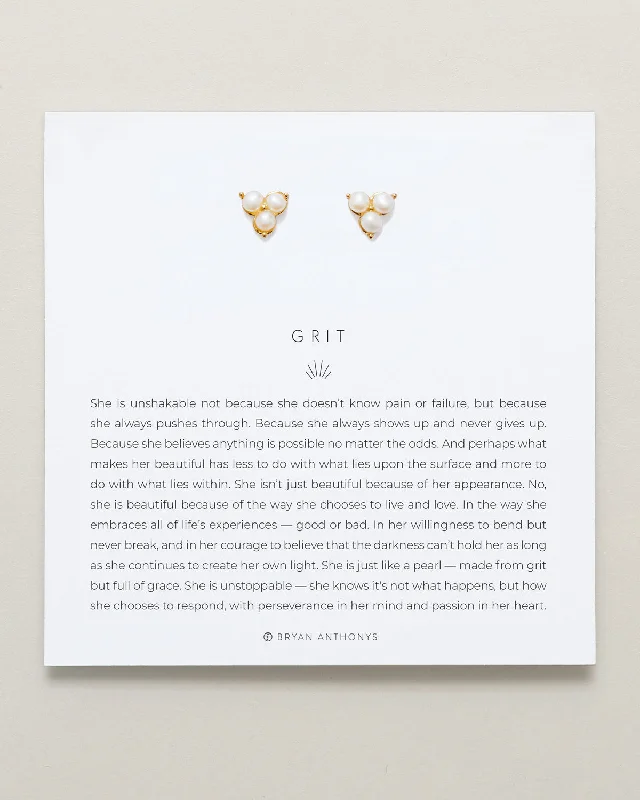 Don't Miss Your Chance Opal Ring Grit Stud Earrings