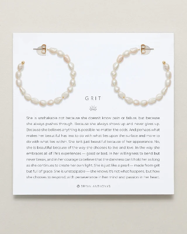 Black Friday - Style Deals All Week Long Rose Gold Bangle Grit Maxi Hoop Earrings