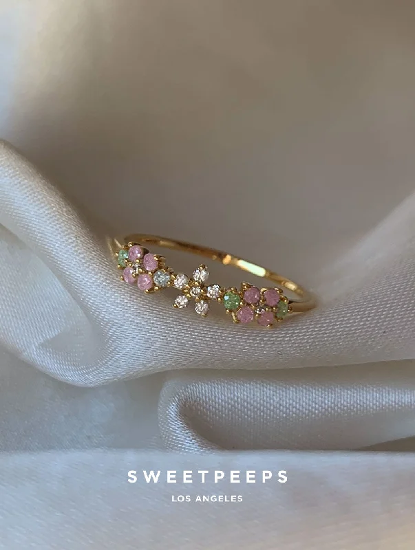 Limited - Edition Collections Now on Sale Beautiful Jewelry Harlow Pastel Petals Ring Limited - Edition Collections Now on Sale Beautiful Jewelry Harlow Pastel Petals Ring