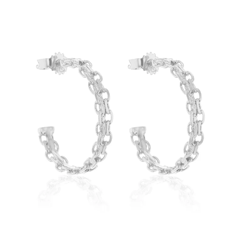 Big Savings, Big Smiles Deciduous Silver Hoops
