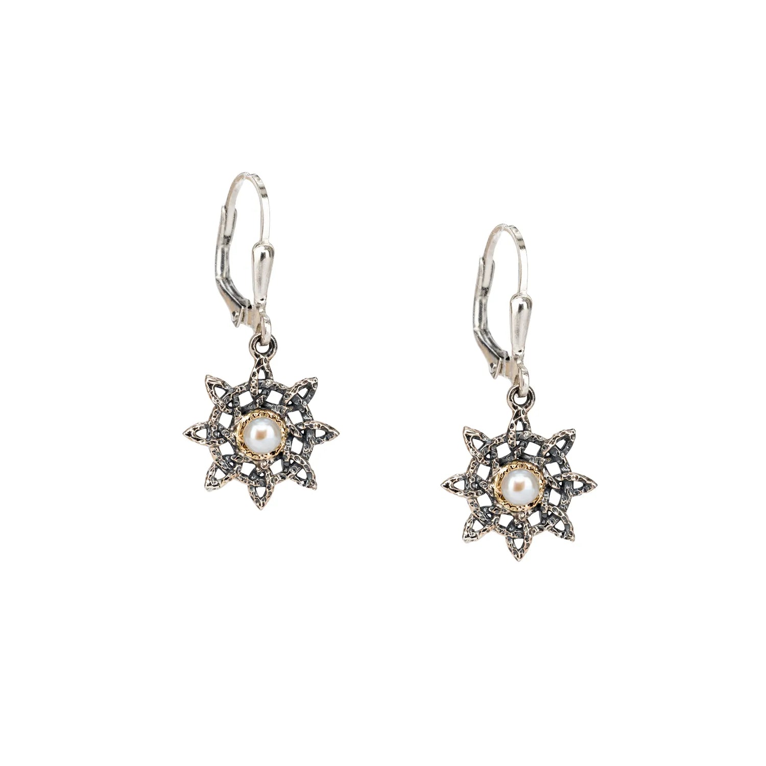 Don't Miss Your Chance Unique Jewelry Keith Jack Sterling Silver + 10k Fresh Water Pearl Aphrodite Leverback Earrings.. Don't Miss Your Chance Unique Jewelry Keith Jack Sterling Silver + 10k Fresh Water Pearl Aphrodite Leverback Earrings..