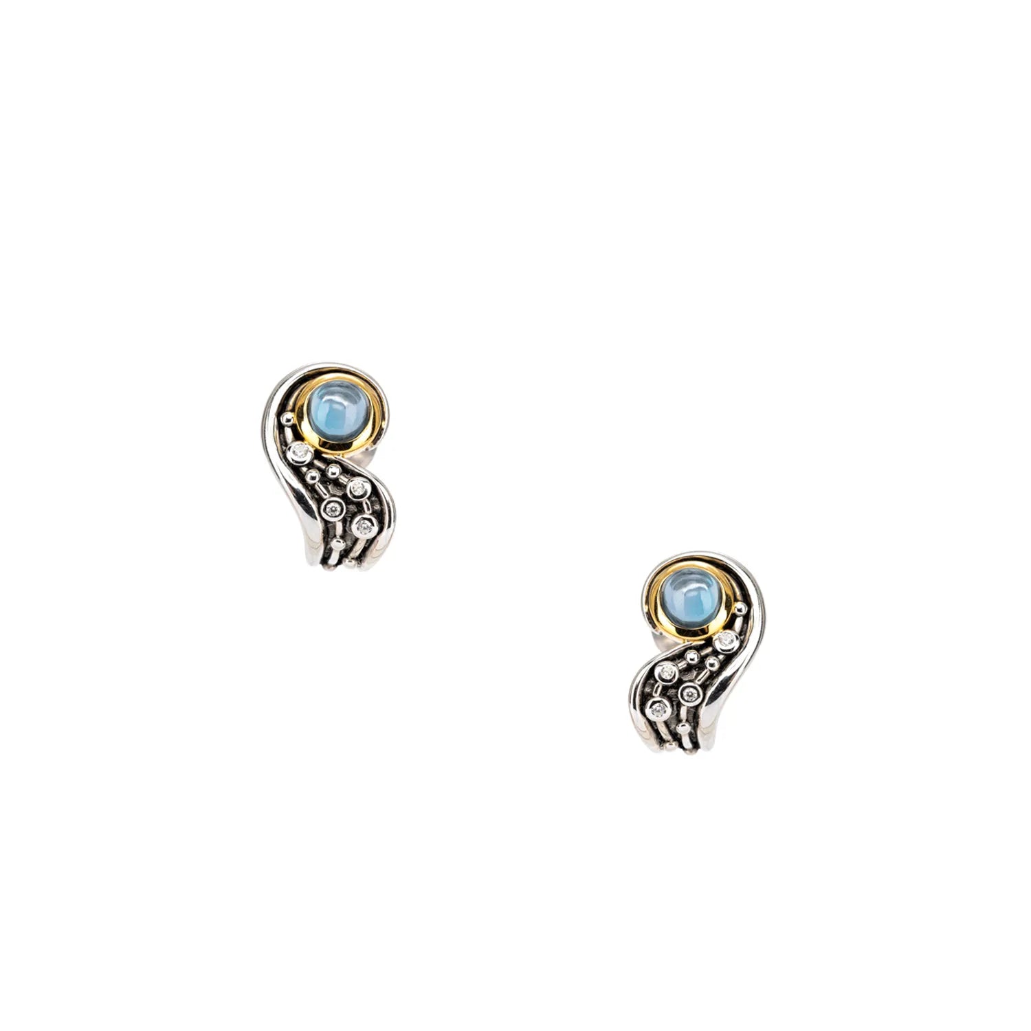 Massive Clearance Sale Trendy Necklace Keith Jack Sterling Silver Rhodium + 10k London Blue Topaz & CZ Post Earrings Massive Clearance Sale Trendy Necklace Keith Jack Sterling Silver Rhodium + 10k London Blue Topaz & CZ Post Earrings