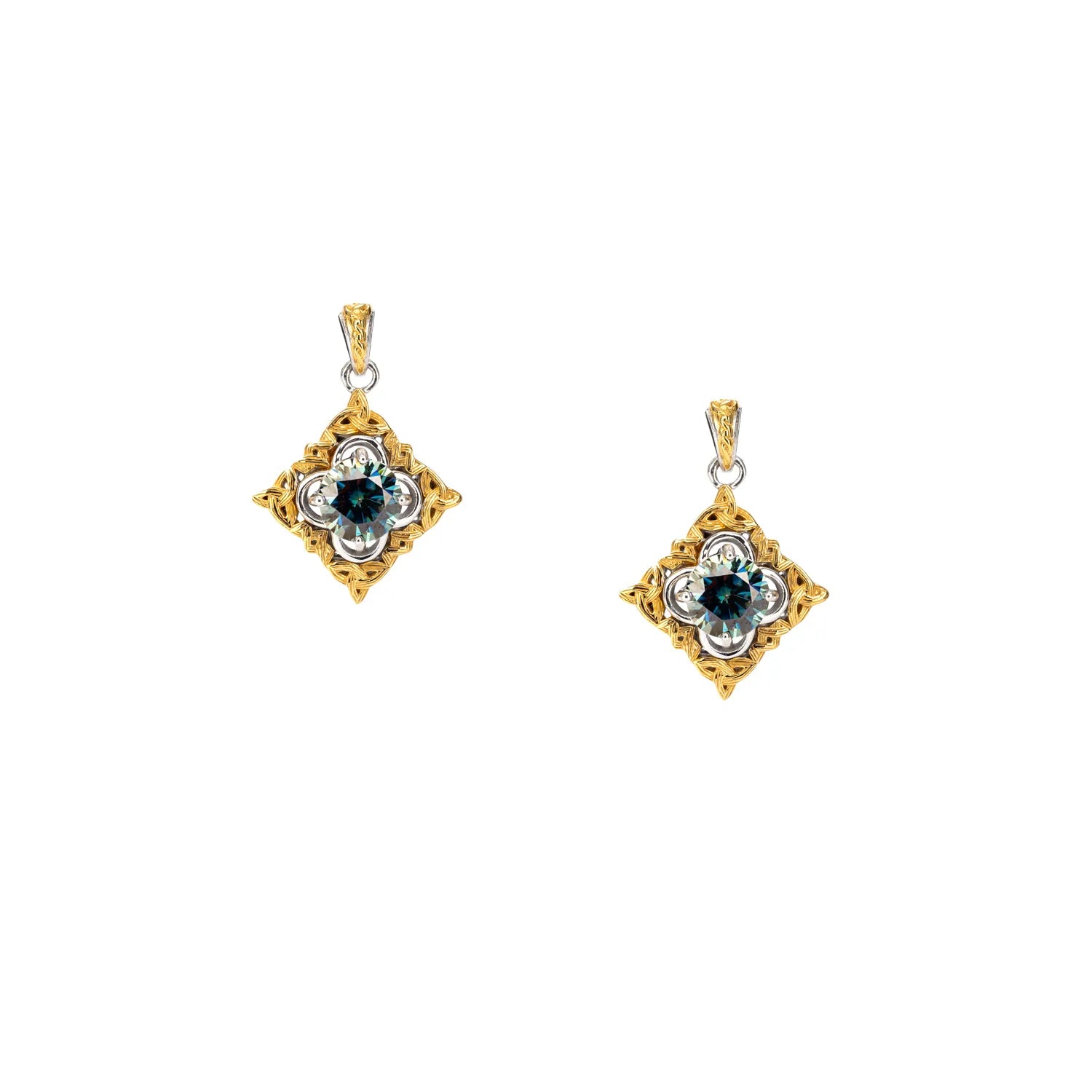 Buy More, Save More Chain Bracelet Keith Jack Sterling Silver Rhodium + 10k Mystic Blue Moissanite Celestial Earrings Buy More, Save More Chain Bracelet Keith Jack Sterling Silver Rhodium + 10k Mystic Blue Moissanite Celestial Earrings