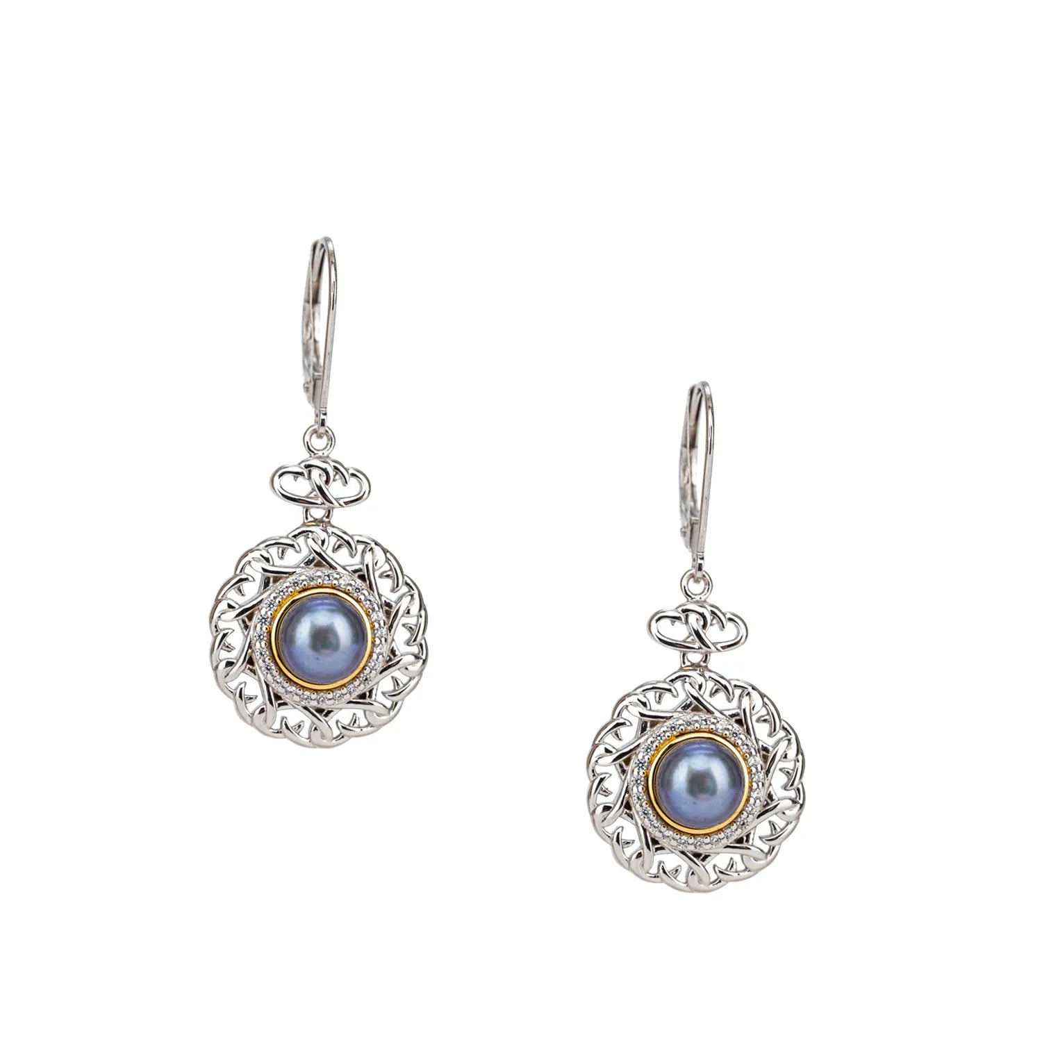 Exclusive Members - Only Sale Gemstone Bracelet Keith Jack Sterling Silver Rhodium + 10k Peacock Fresh Water Pearl & CZ Aphrodite Leverback Earrings Exclusive Members - Only Sale Gemstone Bracelet Keith Jack Sterling Silver Rhodium + 10k Peacock Fresh Water Pearl & CZ Aphrodite Leverback Earrings