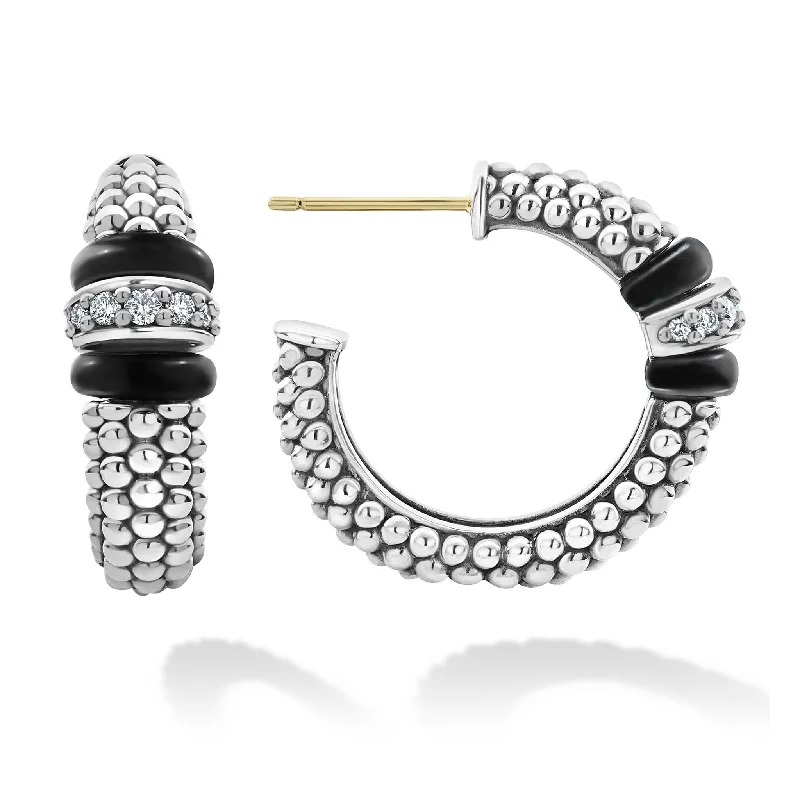 Limited Time, Unlimited Deals Emerald Ring Lagos Ceramic Caviar Diamond Hoop Earrings Limited Time, Unlimited Deals Emerald Ring Lagos Ceramic Caviar Diamond Hoop Earrings