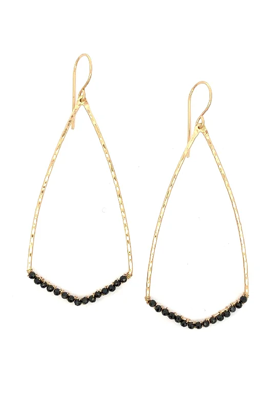 Limited Time, Unlimited Deals Bold Fashion Jewelry Large Midnight Hoku Hoops