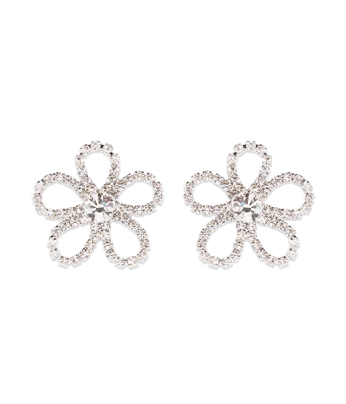 Season - End Clearance Engagement Ring Leilani Flower Studs