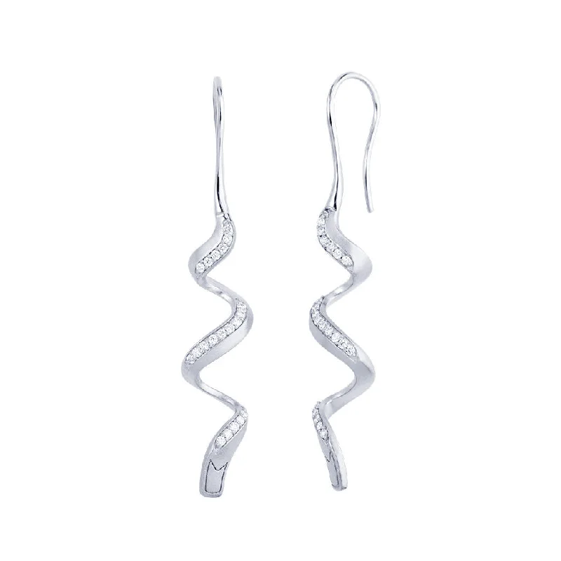 Flash Sale, Grab the Deals Fast Jovian 18K Whitegold Ear Hangers w. Diamonds