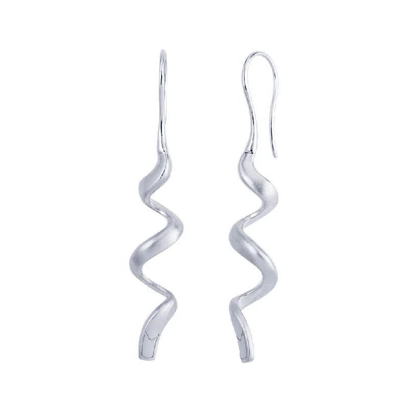 Shop Comfortably at Home Jovian 18K Whitegold Ear Hangers