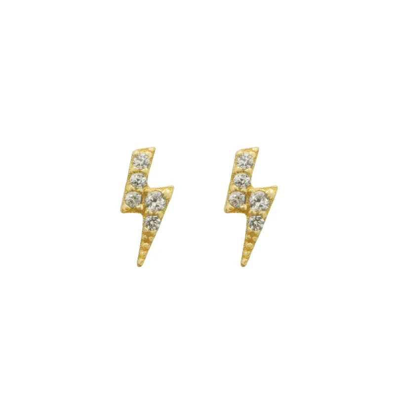 Exclusive Offers for Our Valued Customers Minimalist Ring Mini CZ Lightning Bolt Studs