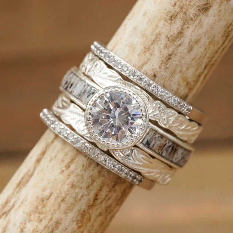 Exclusive Offers for Our Valued Customers White Gold Ring The Palmetto