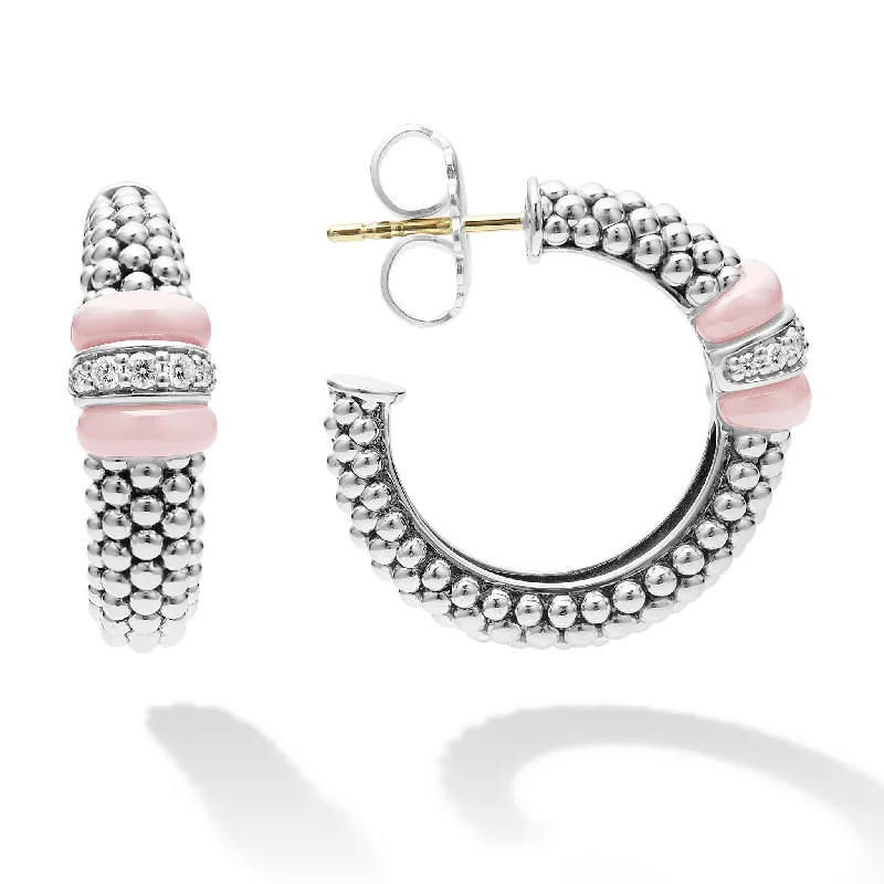 Massive Clearance Sale Classic Diamond Ring Pink Caviar Ceramic Caviar Diamond Hoop Earrings Massive Clearance Sale Classic Diamond Ring Pink Caviar Ceramic Caviar Diamond Hoop Earrings