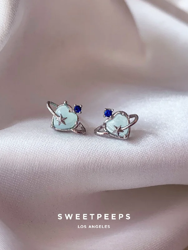 Limited - Time Offer Adjustable Pendant Sailor Princess Star Studs - Silver(B)
