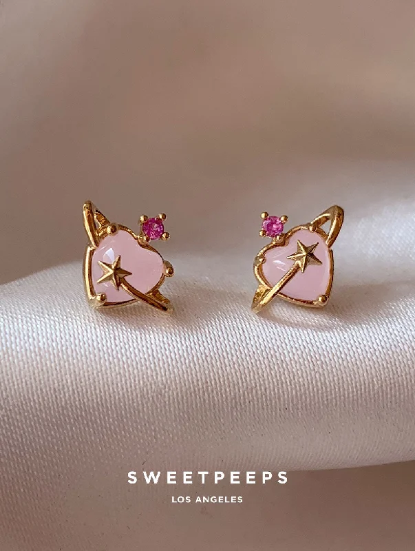 Huge Discounts, Unbeatable Offers Huggie Earrings Sailor Princess Star Studs