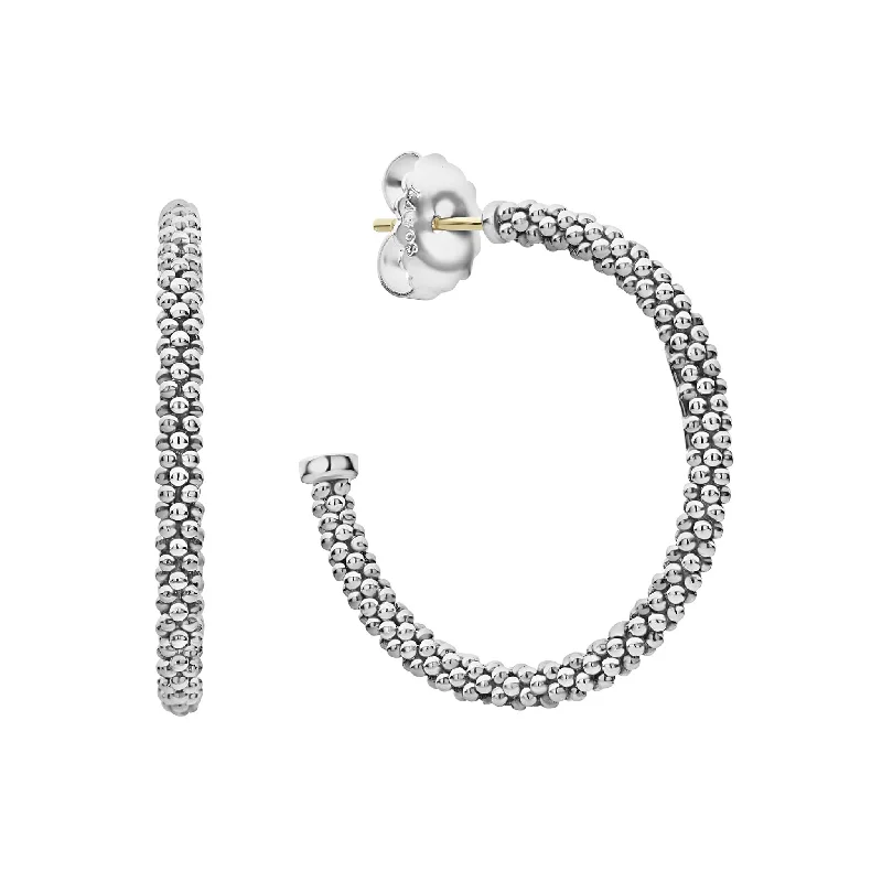 Season - End Clearance Marquise Ring Signature Caviar Small Caviar Hoop Earrings