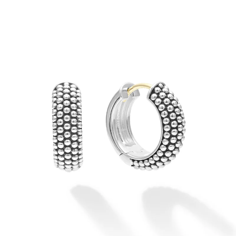 Clearance Sale, Steal Great Bargains Precious Jewelry Signature Caviar Caviar Huggie Earrings Clearance Sale, Steal Great Bargains Precious Jewelry Signature Caviar Caviar Huggie Earrings