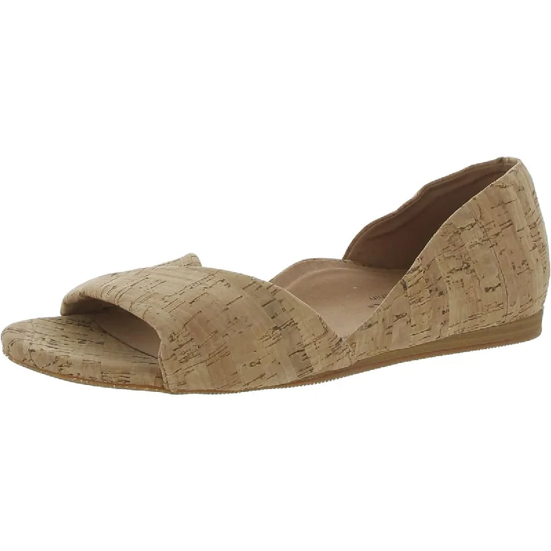 Breathable Sports Shoes SoftWalk Womens Cork Slide Sandals