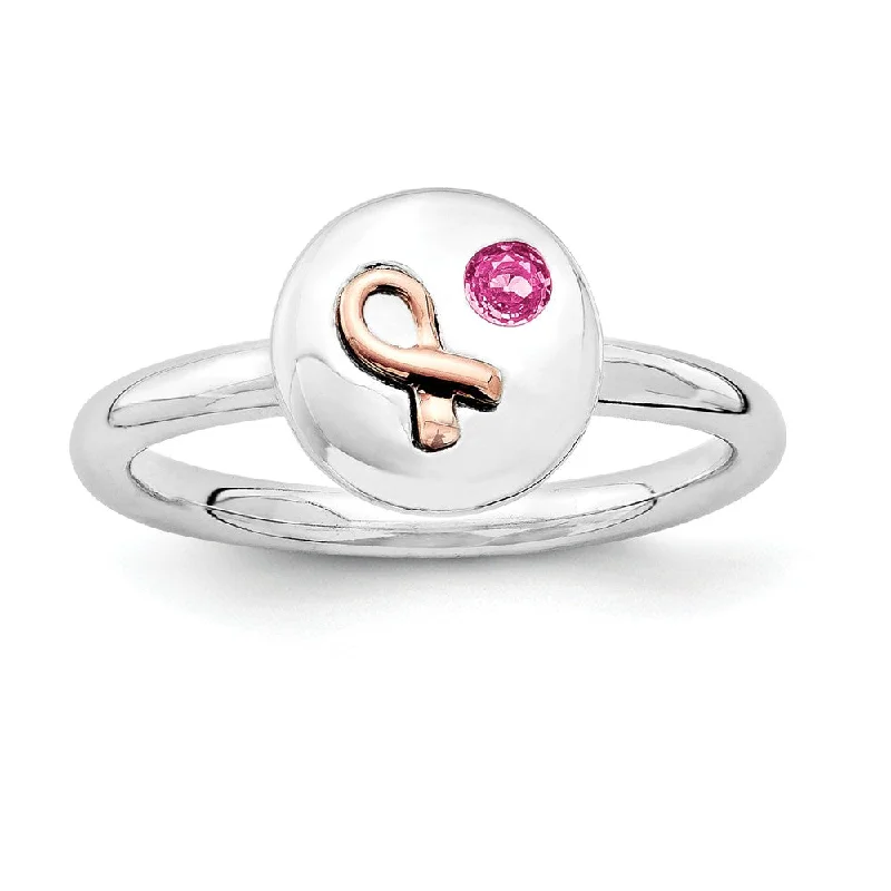Black Friday - Style Deals All Week Long White Gold Ring Sterling Silver 14k Rose Gold Ribbon Pink Sapphire 9mm Disc Stack Ring Black Friday - Style Deals All Week Long White Gold Ring Sterling Silver 14k Rose Gold Ribbon Pink Sapphire 9mm Disc Stack Ring