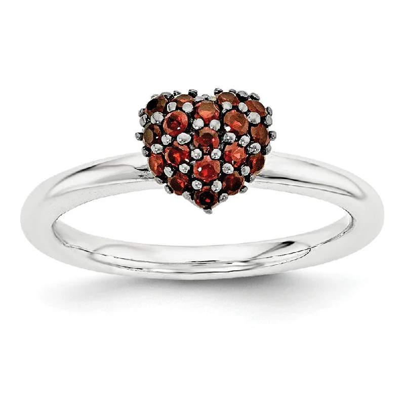 Exclusive Offers for Our Valued Customers Bold Statement Necklace Sterling Silver Garnet Cluster Stackable Expressions 8mm Heart Ring Exclusive Offers for Our Valued Customers Bold Statement Necklace Sterling Silver Garnet Cluster Stackable Expressions 8mm Heart Ring