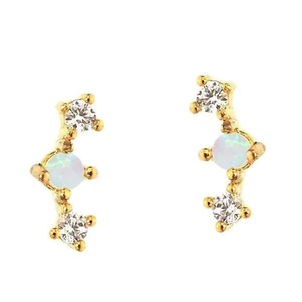 Huge Discounts, Unbeatable Offers Delicate Necklace TAI CZ and Opal Mini Bar Post