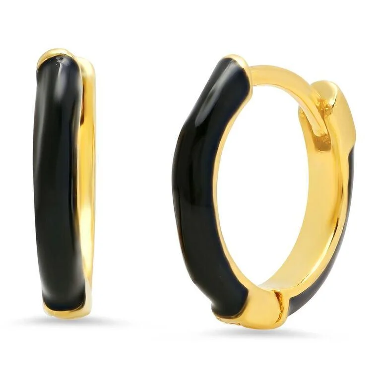 Clearance Sale Trendy Necklace TAI Enamel Huggies